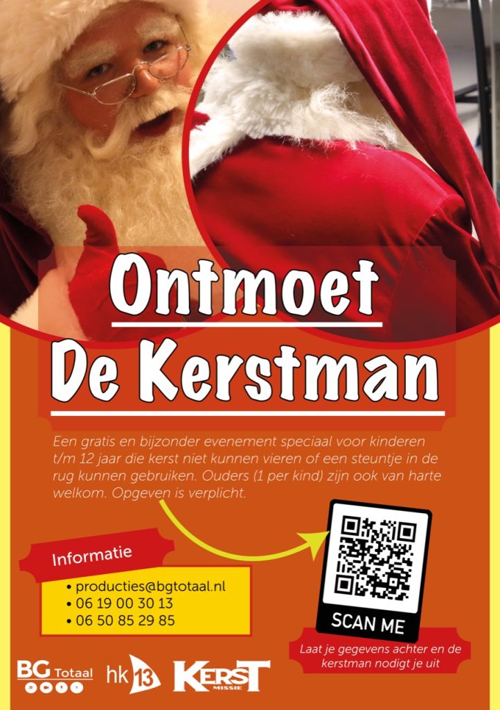 Ontmoet de Kerstman bij HK13TV