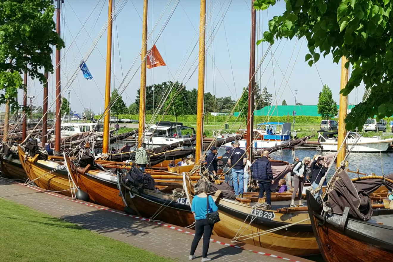 Eibert den Herder Botter Zeilregatta Harderwijk 13 mei 2023 fotoverslag door Johan Ramon