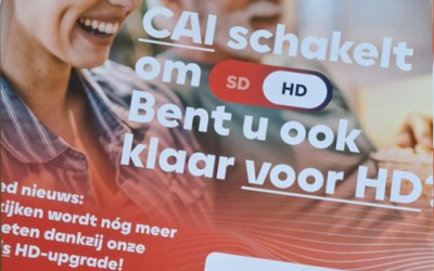 CAI Harderwijk schakelt in januari 2026 om van SD naar HD